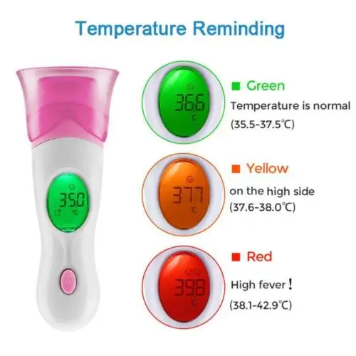 

2018 New Arrival Digital Non-Contact Ir Infrared Forehead Body Clinical Thermometer For Baby Kids