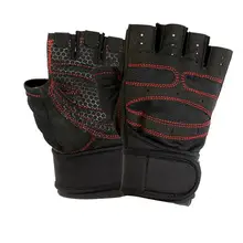 1 пара фитнес-перчатки для занятий тяжелой атлетикой перчатки для спортзала ручка спортивные перчатки противоскользящие упражнения Велоспорт напульсники