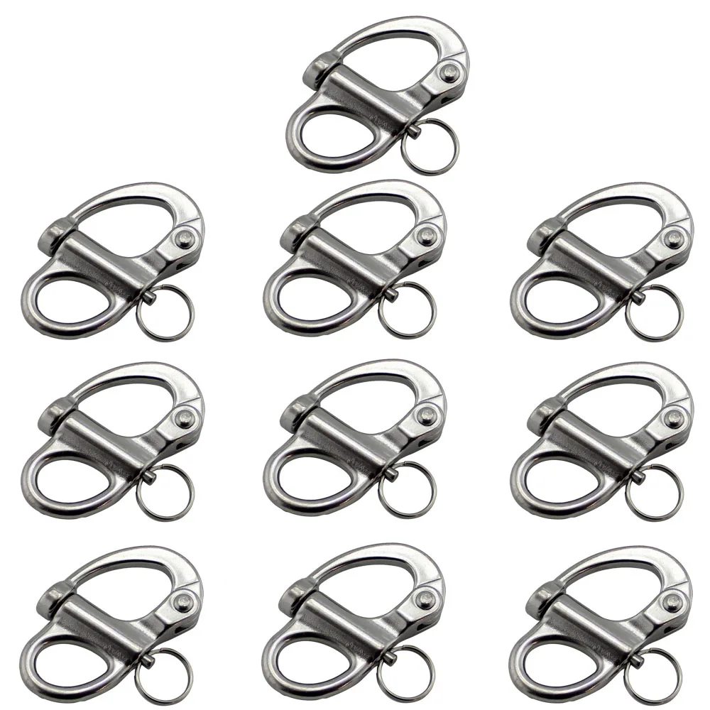 Buy 69mm Stainless Steel Fixed Snap Shackle Quick
