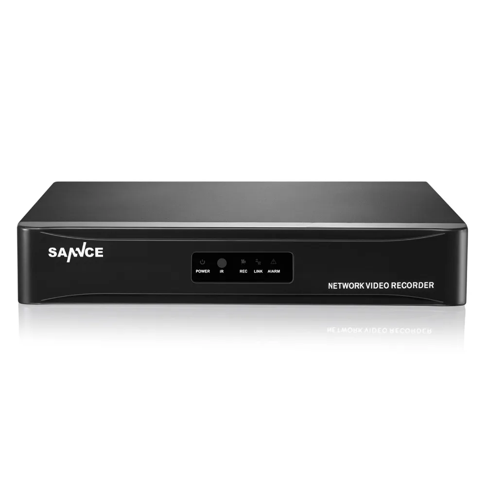 SANNCE 4CH NVR 960 P Ip сети PoE Видео Запись 1.3 М ИК открытый CCTV Камеры Системы Безопасности