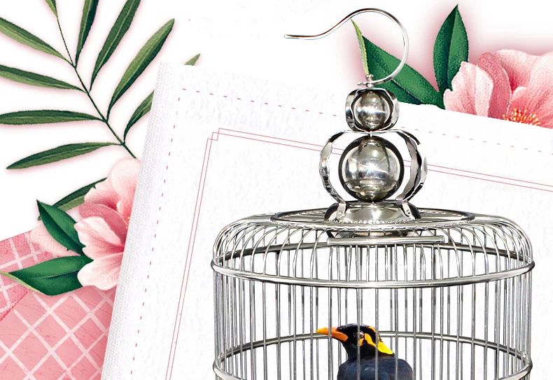 Bird Nest Bird Cage Stainless Steel (18)