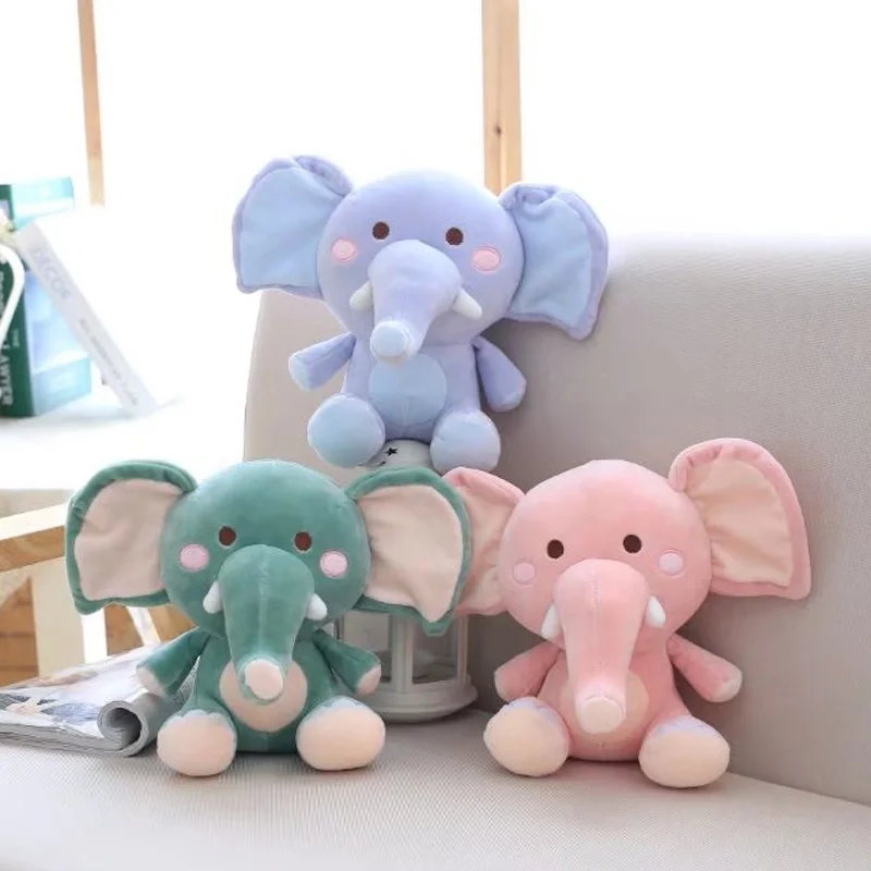 

Fashion Baby Animal Elephant Style Doll Stuffed Elephant Plush Pillow Kids Toy for Children Room Bed Decoration Toys Gifts