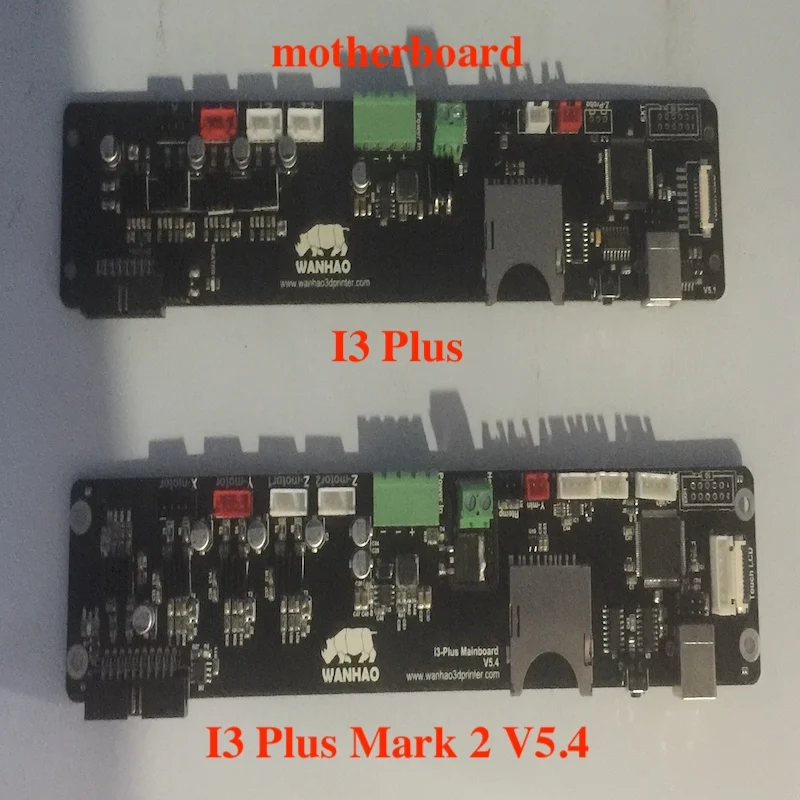 Основная плата V5.1 для I3 PLUS, V5.4 для I3 Plus Mark 2 3 D принтер WANHAO