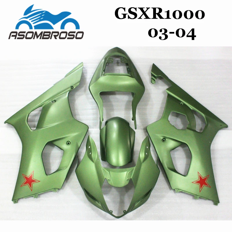 Дешевый комплект обтекателей для мотоциклов Suzuki GSX R1000 2003 2004 K2 03 04 GSXR1000