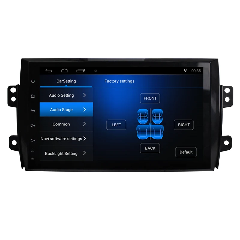 Excellent Quad-core 2Din 9" Android 8.1/7.1 Car GPS Radio For 2006-2012 Suzuki SX4 with Bluetooth Music WIFI support OBD2 DVR 3G 4G LTE 3