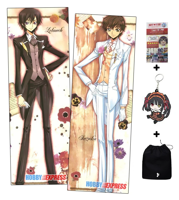 Hobby Express Lelouch vi Britannia Dakimakura Japanese Hugging Body