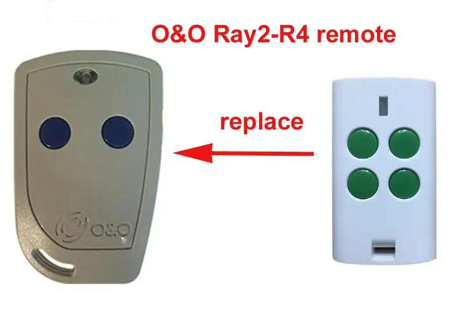 O & O R4-4 совместимый пульт дистанционного управления ОЭО TX2/TX4 двери гаража открывашка с бесплатной доставкой