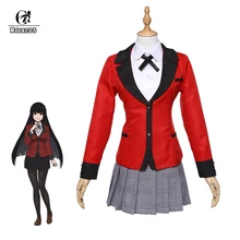 

ROLECOS New Arrival Anime Kakegurui Cosplay Costume Jabami Yumeko Cosplay Kakegurui Cosplay Costume Full Set