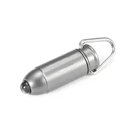 Jiguoor TB-01 пуля алюминиевый сплав 45lm Мини светодиодный брелок-фонарик светодиодный свет MINI Кемпинг цепочка для ключей факел + 3 х LR41 батареи