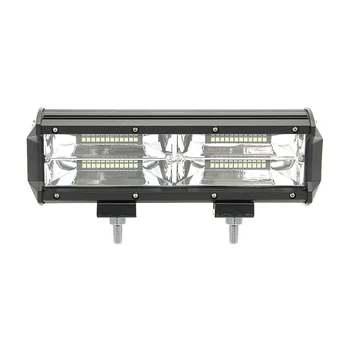 

9-inch 144W 2-Row Car LED Work Light Bar Offroad Light 12V 24V Auto Driving Light for Truck AVT SUV 4x4 4WD Auto Lamp
