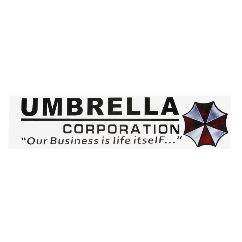 Передняя/задняя наклейка на окно автомобиля Umbrella Corporation|Наклейки автомобиль| |