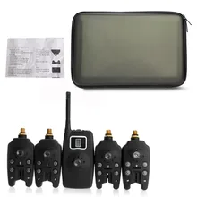 Красивый прочный Набор 4 шт. беспроводной синий светодиодный приемник сигнализации для рыбалки