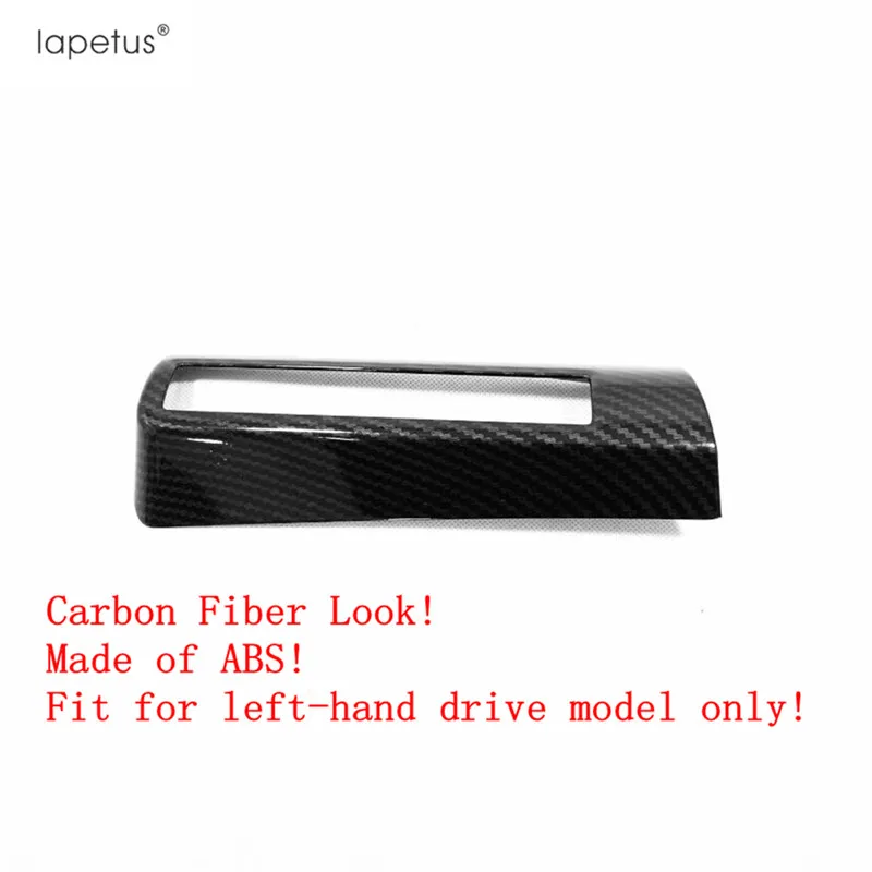 Аксессуары Lapetus подходят для Toyota Corolla ABS фары лампы переключатель кнопка крышка комплект отделка/матовая углеродное волокно вид