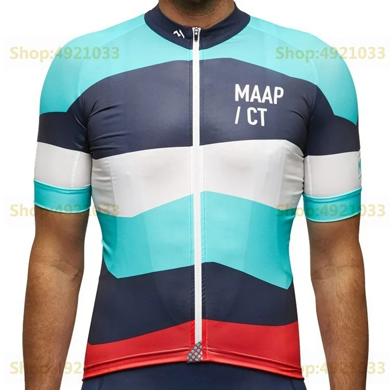Классическая гоночная одежда MAAP Team в старом стиле, велосипедная майка MTB cyclist с коротким рукавом, рубашка для горного велосипеда с защитой от пота, быстросохнущая одежда - Цвет: 1