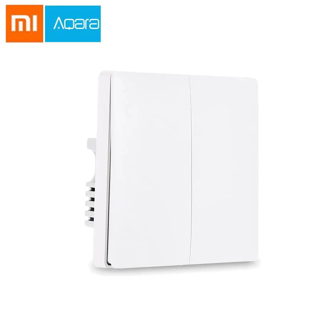 

Home Smart Wireless Remote Control Double Key Wall Light Switch