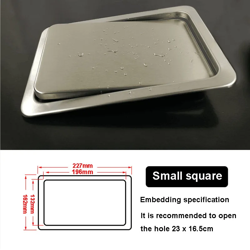 Square 22.7x16.2cm
