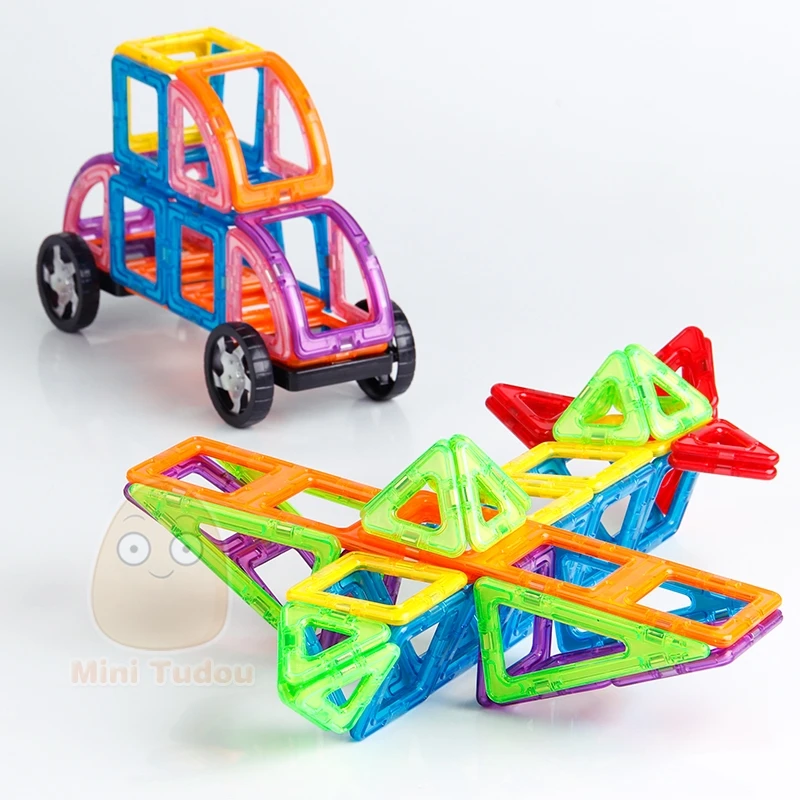 Goedkoop 152 46 Pcs Magneet Speelgoed Bouwstenen Magnetische Construction Set Designer Kids Diy Educatief Speelgoed Spelletjes Voor Kinderen