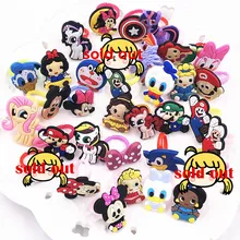 10pcs Girls Boys Cartoon Avengers Princess Minnie Mickey finger Rings Children Kids Jewelry Party cosplay Gift