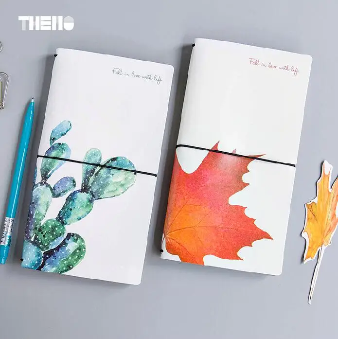 Creative Cactus Leaves PU Leather Cover Planner Notebook Diary Book Exercise Bullet Journal Notepad Gift Stationery Creative Cactus Leaves PU Leather Cover Planner Notebook Diary Book Exercise Bullet Journal Notepad Gift Stationery