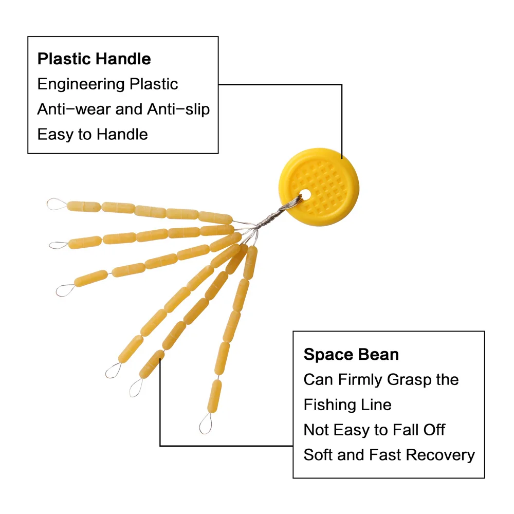 120 шт./пакет желтые резиновые космические бобы фиксаторы уход за кожей лица маска стопор рыболовного поплавка поплавок соединительная линия для рыболовных принадлежностей