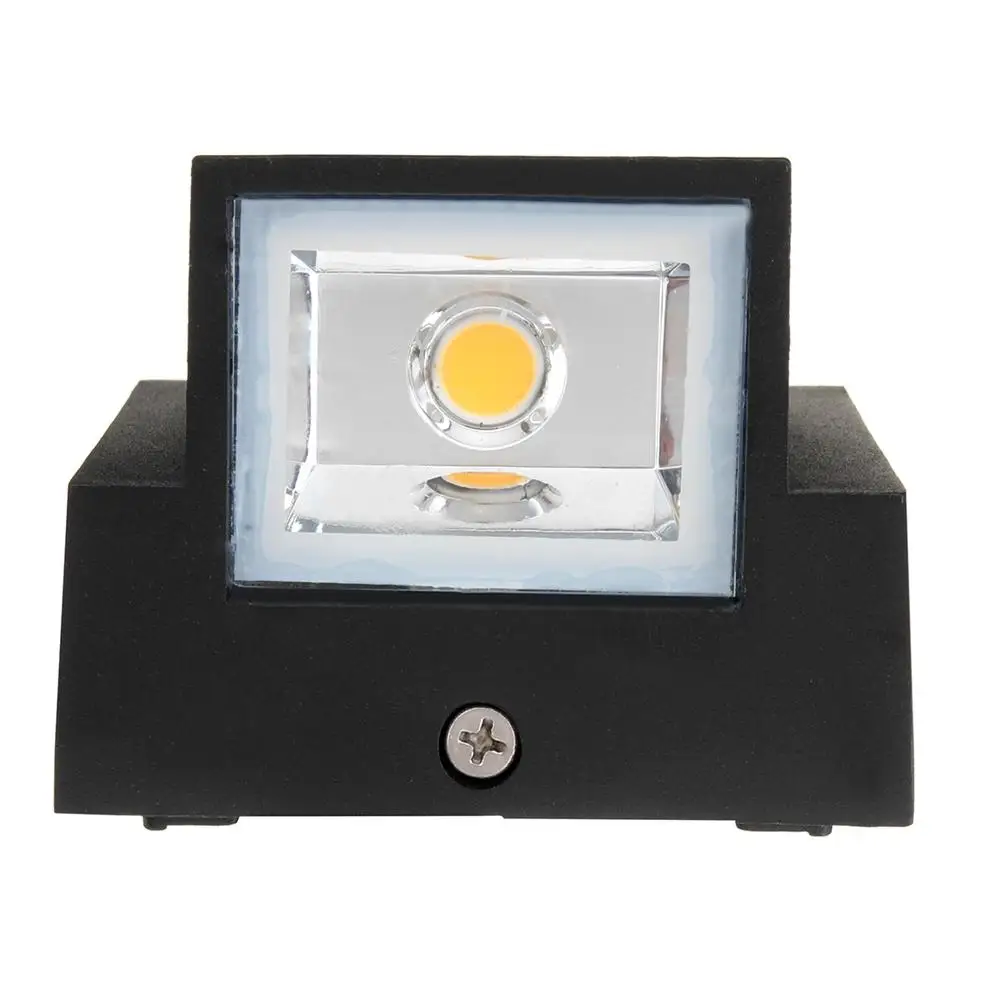 Lâmpada de Parede Levou ao ar Luz da Varanda à Prova Única Cabeça Livre d' Água Jardim Iluminação Arandela Corredor Lâmpada Ac85-265v Ip65 5 w 5 Cheap Luminárias de parede externas