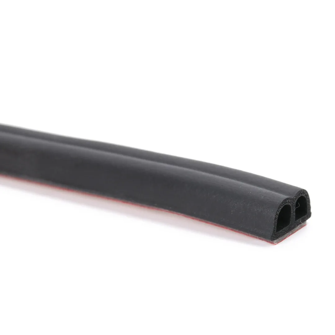 Mayitr 5M B Shape Type Rubber Car Door Seal Strip Edge Guard Moulding Trim Weather Strip Protector Car Styling