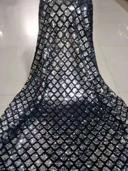 

beautiful Sat-12.2514 Nigerian fabric for party dress new African embroidered lace fabric