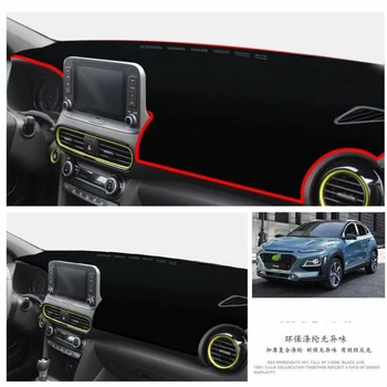 

Car Styling For Hyundai Kona Accessories 2018 2019 Car Dashboard Dash Pad Dash Protection Cover Sticker Anti-Slip Mat Guards
