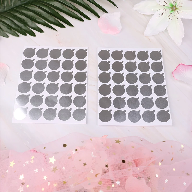 

300pcs Protective Glue Cover Stickers Disposable Waterproof Sticker Eyelash Glue Holder Pallet Eyelash Extension Eye Makeup Tool