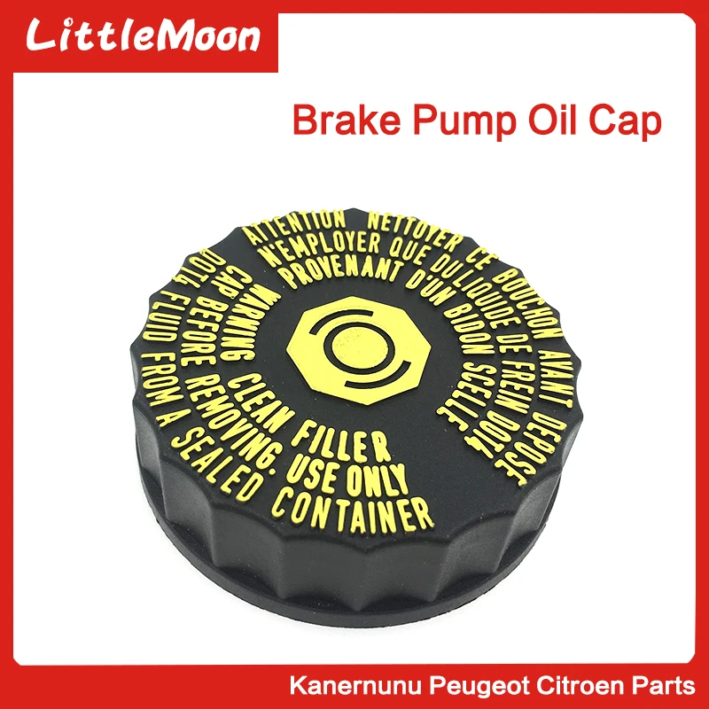 

LittleMoon Brand New Genuine Brake Pump Oil Cap Cover 464334 1613328880 For Peugeot 206 207 307 508 408 308 308SW Citroen C2 C5