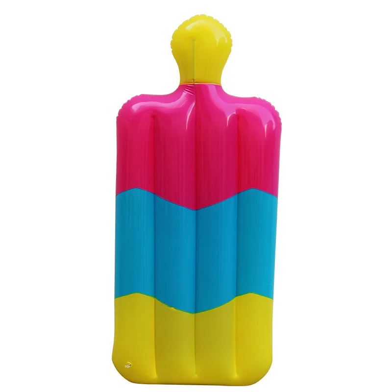 

2018 New 140cm Giant Inflatable Pool Float For Adult Ice Cream Air Mattress Floating Row Kids Swim Rings Water Sports Fun Toy