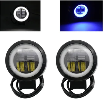 

2PCS 3Inch 20W 12V 24V 6500K Waterproof Round LED Night Bar Lights Portable Spotlights Motorcycle Offroad Truck Driving Car Boat