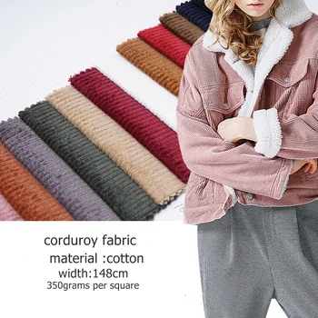 

8 Pit Cotton Corduroy Fabric Jacket Pants Shirt Fabrics