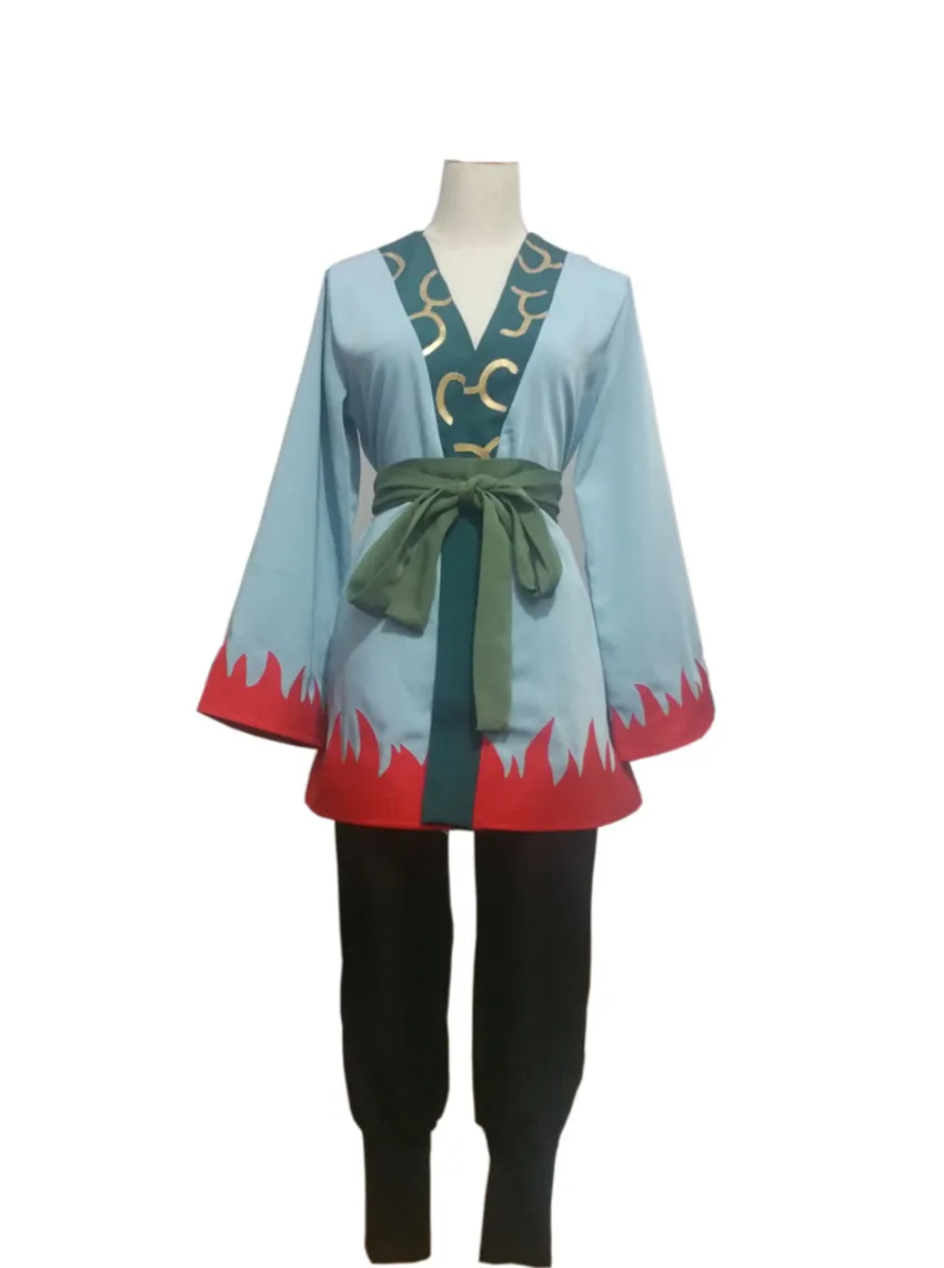 

NARUTO JIRAIYA Cosplay Costume Coat+Pants+Belt