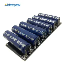 15V 1F фарадный конденсатор с алюминиевой крышкой, модуль 2,5 V 6F суперконденсаторы с резервная плата