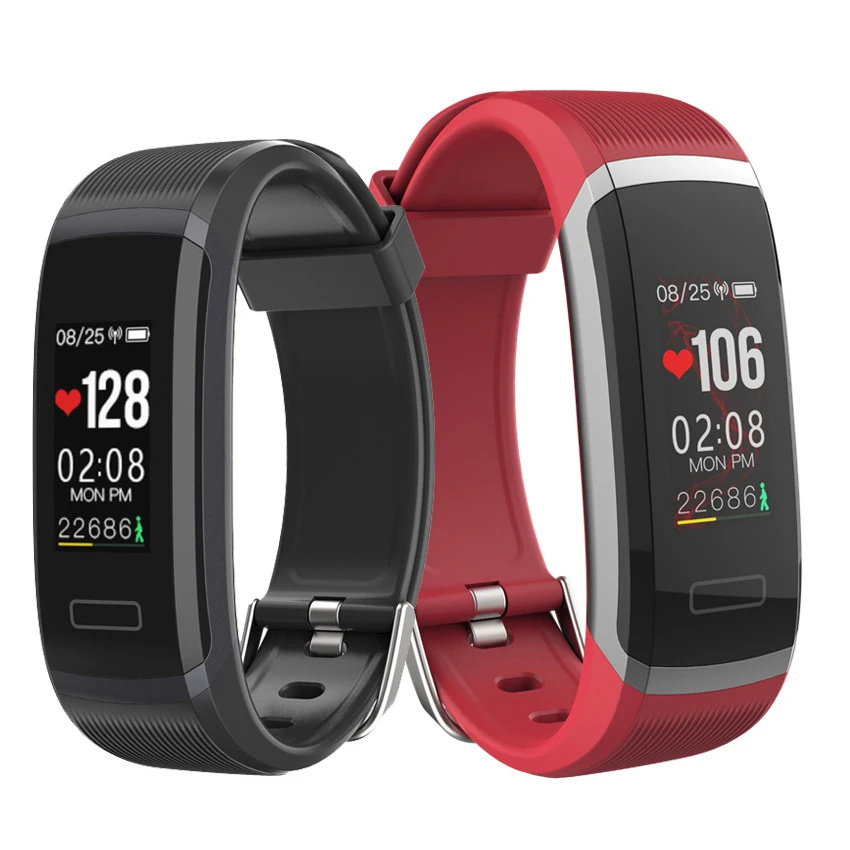 

Smart Bracelet GT101 Color Screen Watch Heart Rate Monitor Fitness Tracker Bluetooth Smart Band For iPhone Huawei Xiaomi Android