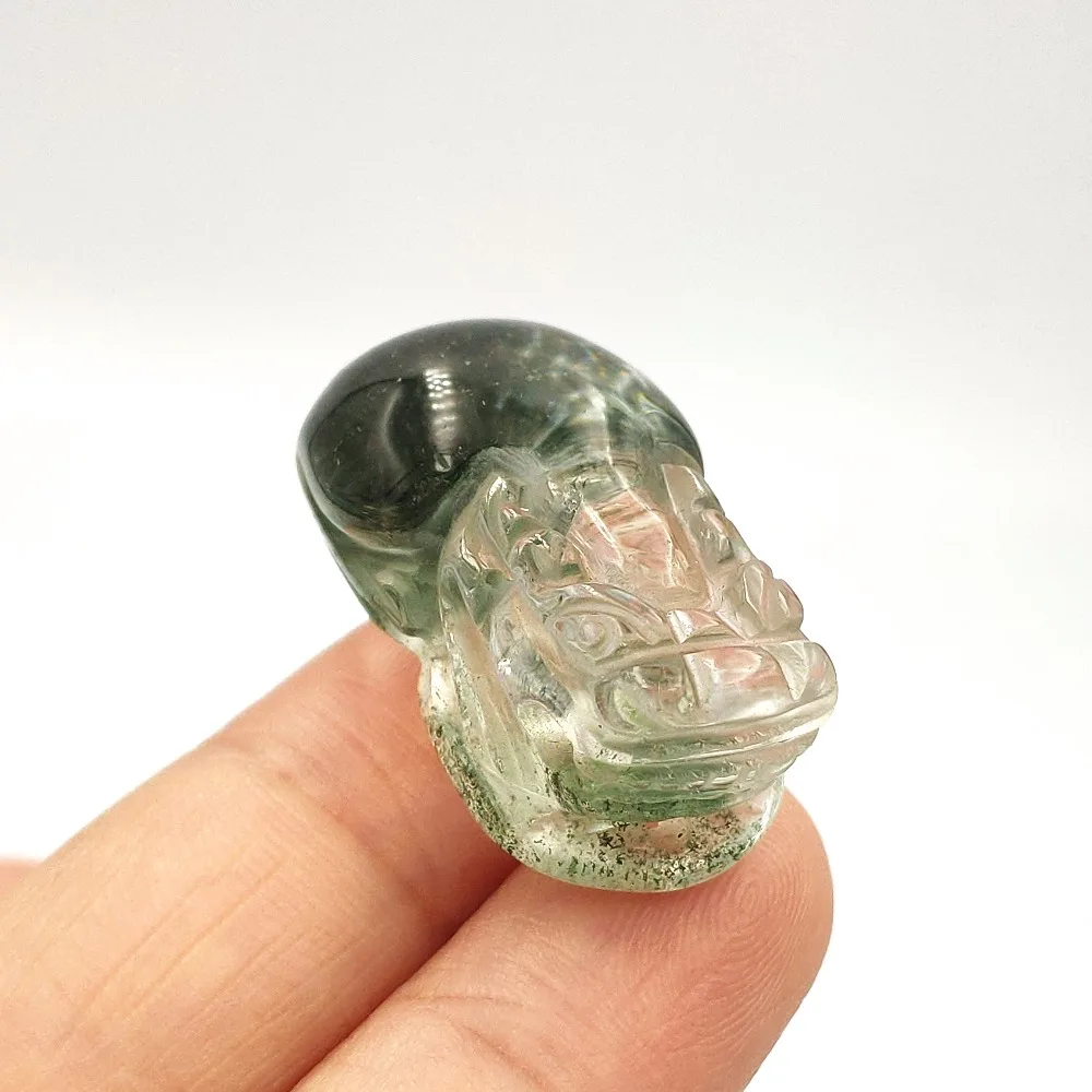 

Top Quality Natural Green Phantom Pendant Charm Women Man Phantom Quartz Ghost Garden 30x18x14mm Necklace Drop Shipping AAAAA