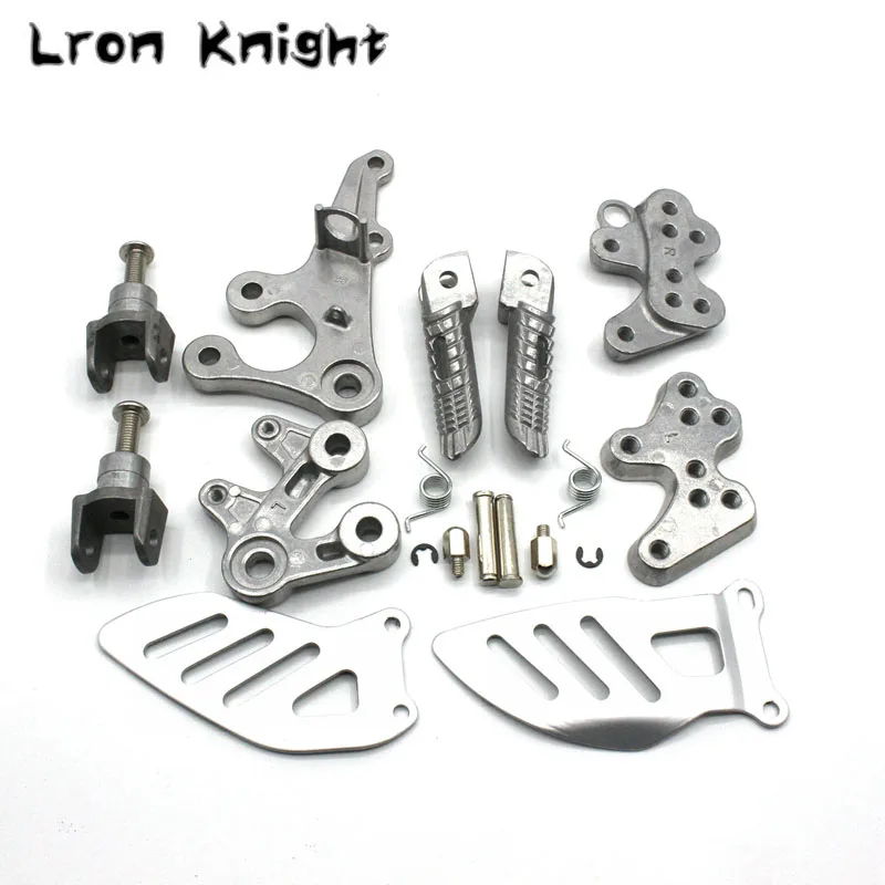 

For SUZUKI GSXR1000 GSX-R1000 GSXR 1000 2005-2011 Motorcycle Footrests Front Foot Pegs Pedals Rest Footpegs Bracket