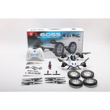 New Arrival 2-in-1 RC Drone L6055 Can Add Camera 6-axis Gyro Aircraft Radio Control rc Helicopter Remote Control Quadcopter