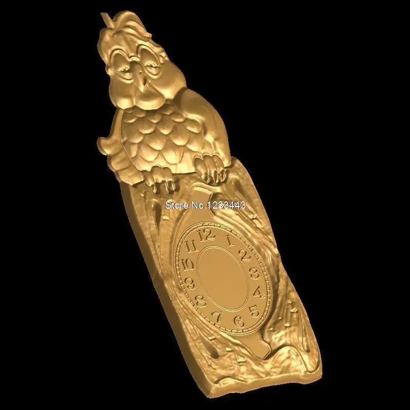 

Clock_33 3D model STL relief STL format 3d model relief for cnc in STL file format owl