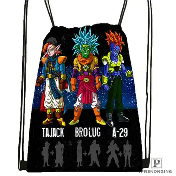 

Custom dragon_ball___kid_goku_Drawstring Backpack Bag Cute Daypack Kids Satchel (Black Back) 31x40cm#180611-03-116