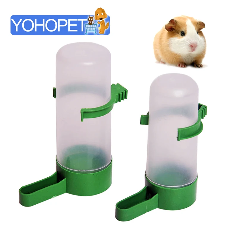 10pcs Bird Waterer Glass Bird Drinking Chicken Togo
