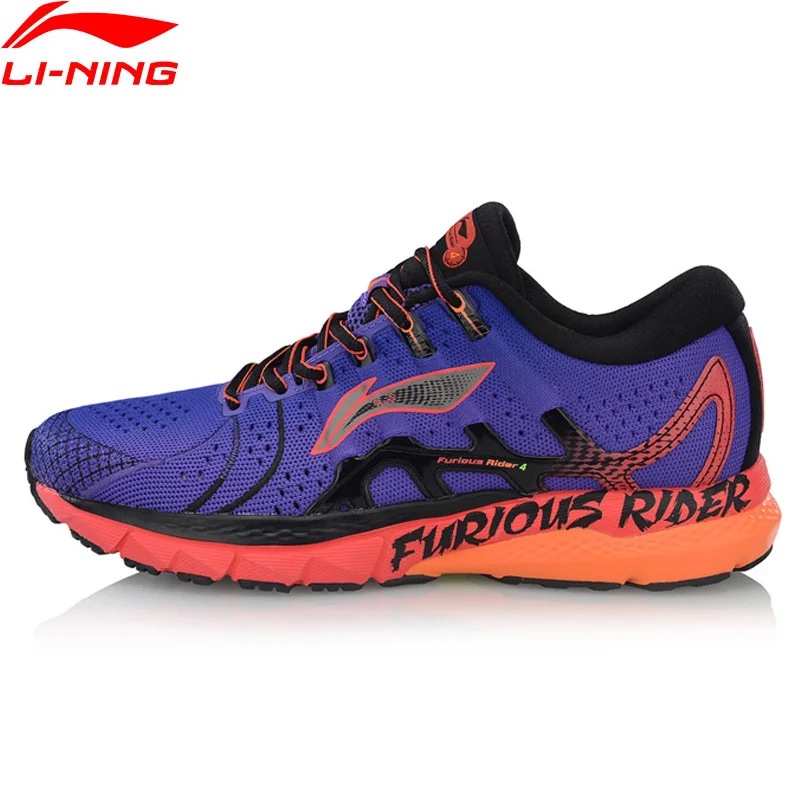 Li Ning Men FURIOUS RIDER 4 Stability Running Shoes Cushion Wearable