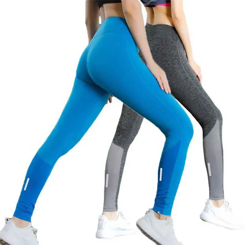 Women Sports Compress Running Tight Gym Pant Yoga Exercise Fitness High Waist Legging Workout Slim Bodybuilding Clothing 2089