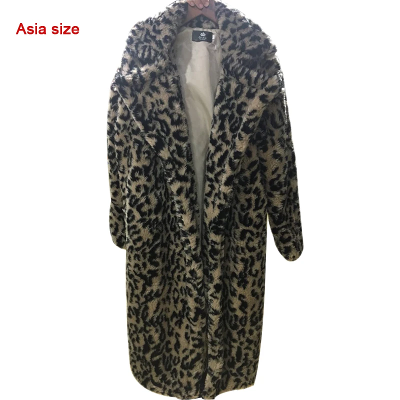 2018 new women winter warm coat faux fur long hair design warm protected female long fur coat fluffy 3 colors S-M size