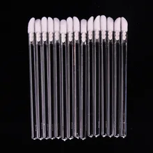 100Pcs Disposable Lip Brush Gloss Lipstick Wands Applicator Brush Makeup Tool Q21