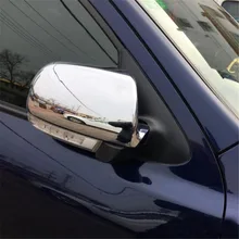 ABS Хромированная накладка на зеркало заднего вида/украшение на зеркало заднего вида для 2006-2012 hyundai Santa Fe автомобильный Стайлинг