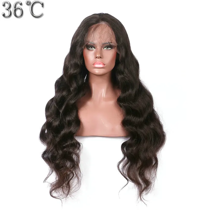 250% плотность полный парик человеческих волос шнурка для черных женщин глубокая волна естественного цвета бразильский парик из натуральных волос с предварительно сорванным PAFF