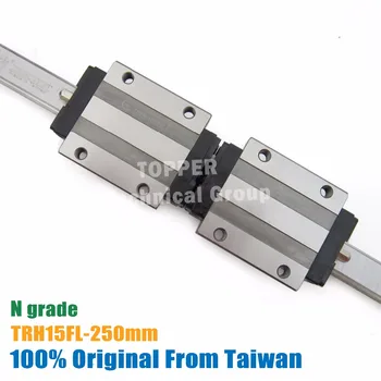 

TBI TR15N 250mm linear guide rail with TRH15FN slide blocks for CNC parts