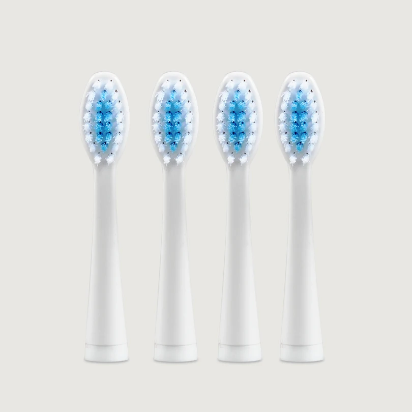 4pcs/lot Replacement Brush Heads Smart Snap-on Toothbrush Head Compatible With SG912/SG915 Dupont Bristles Nozzles Deep Clean 4pcs/lot Replacement Brush Heads Smart Snap-on Toothbrush Head Compatible With SG912/SG915 Dupont Bristles Nozzles Deep Clean